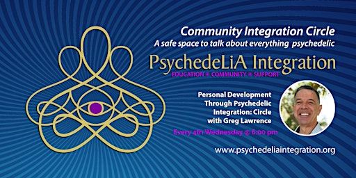 Primaire afbeelding van Personal Development Through Psychedelic Integration: Circle with Greg