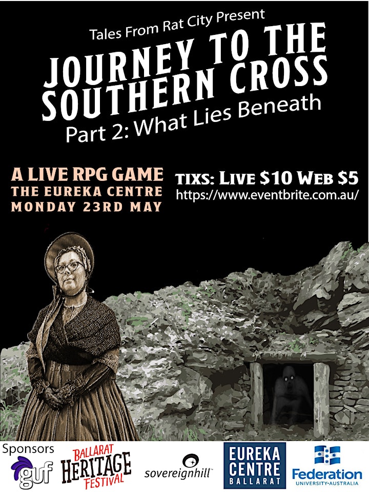 Journey to the Southern Cross 2: What lies beneath...  Roleplay adventure! image