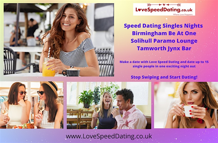 Speed Dating Singles Night Ages  40's & 50's Birmingham image