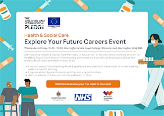 Health & Social Care - Explore Your Future Careers Event