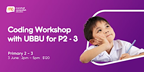 Coding Workshop with UBBU for P2 - 3 tickets