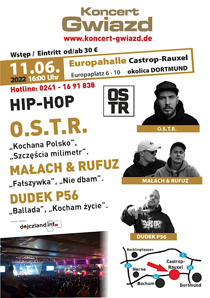 11.06.2022 Koncert Gwiazd Hip-Hop O.S.T.R , Małach & Rufuz , Dudek P56.: Bild 