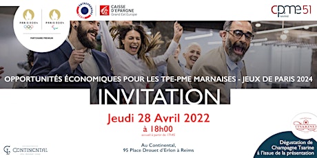 Opportunités économiques pour les TPE-PME marnaises - Jeux de Paris 2024