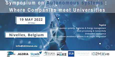 Symposium on Autonomous Systems : Where Companies meet Universities tickets