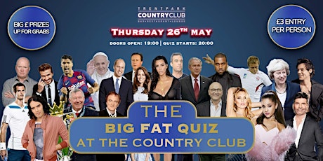The BIG FAT Quiz At The Country Club (May) tickets