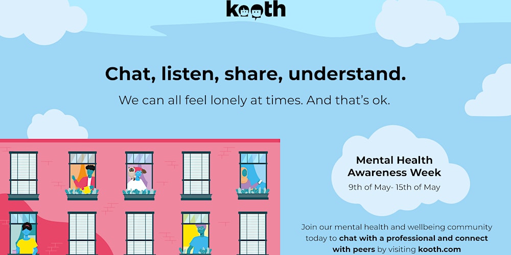 Kooth May MHAW newsletter logo