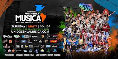 Imagem principal do evento Unidos en la Musica: A Latin American Festival 2022