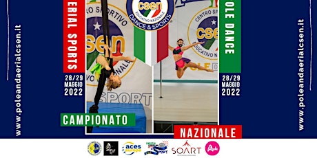 Campionato Nazionale CSEN Pole & Aerial - 2022 biglietti