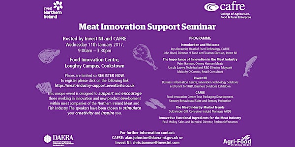 Innovation Support for the Meat Industry
