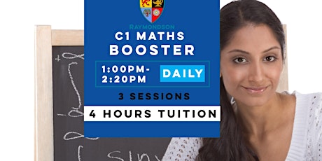 C1 Maths Booster Sessions primary image