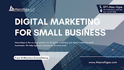 Free Marketing Consultancy For Small Business Owners/Startups