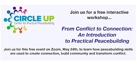 From Conflict to Connection: An Introduction to Practical Peacebuilding tickets
