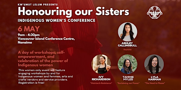 Honouring our Sisters - Indigenous Women's Conference