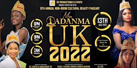 MISS ADANMA UK 2022 tickets
