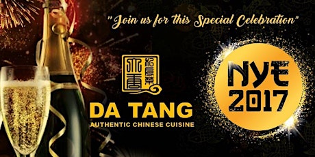 2017 New Year's Party Dinner and Packages at DA TANG primary image