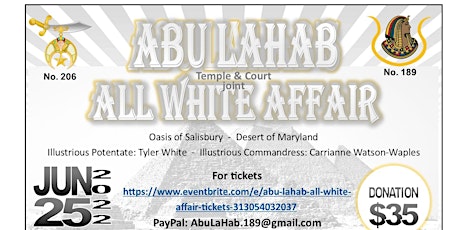Abu LaHab - All White Affair tickets