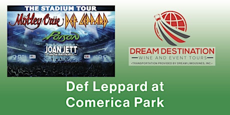 Shuttle Bus to See Def Leppard at Comerica Park