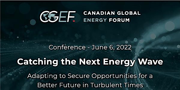 CGEF Annual Conference:  Catching the Next Energy Wave