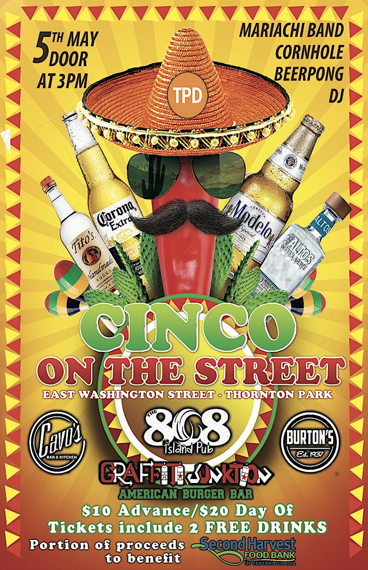 Cinco on the Street - Cinco de Mayo Street Party image