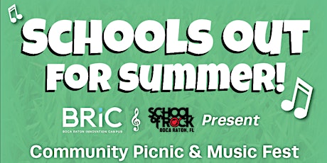 BRiC Community Picnic & Music Fest Featuring School of Rock band tickets