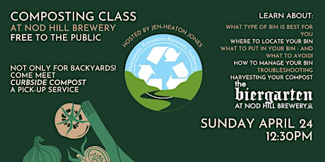Composting Class at Nod Hill Brewery - Free