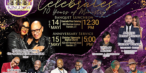 Kingdom Center's 10th Year Celebration Banquet