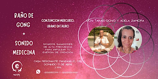 Imagem principal de Baño de Gong + Sonidos Medicina Conecta y Manifiesta