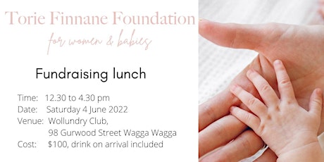 Fundraising lunch tickets