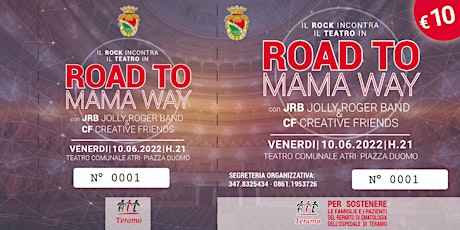 Road To Mama Way - JRB Jolly Roger Band & CF Creative Friends - Atri (TE) biglietti