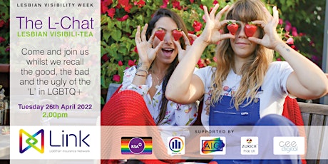 Imagem principal do evento The L Chat: Lesbian Visibili-tea