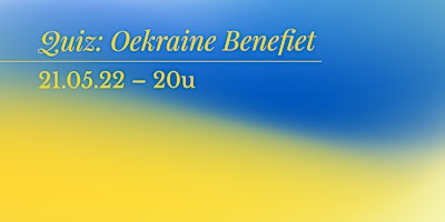 Quiz Oekraine Benefiet!