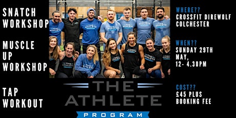 The Athlete Program Training Day - Colchester tickets