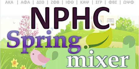 Hauptbild für NPHC of Greenville Spring Mixer 2K22