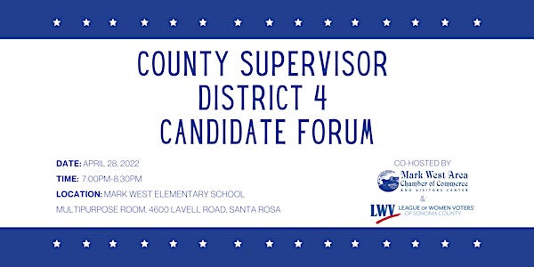 District 4 Candidate Forum