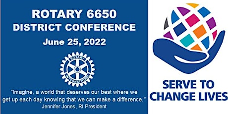 Rotary 6650 District Conference 2022 tickets