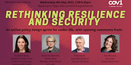 Rethinking Resilience and Resource Security: Policy design sprint primary image