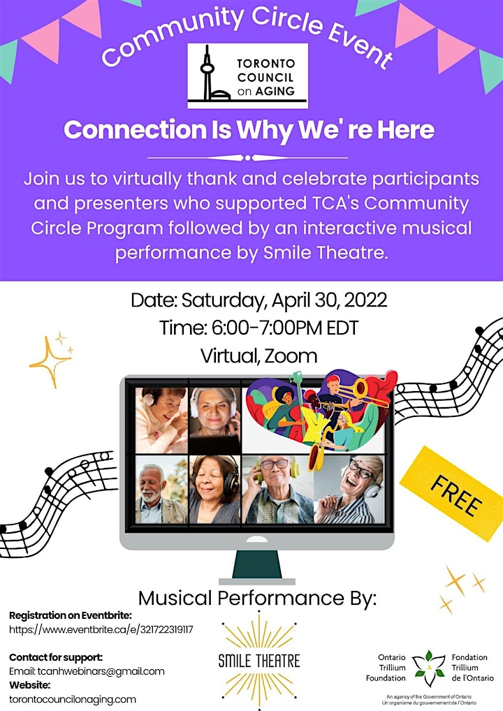 Connection Is Why We're Here - Community Circle Final Event image