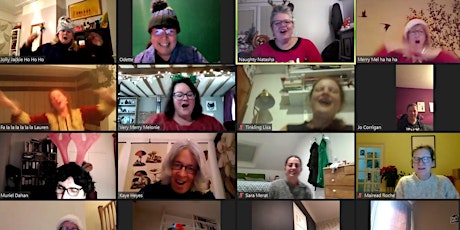 Laughter yoga class on zoom with our new Leaders primary image