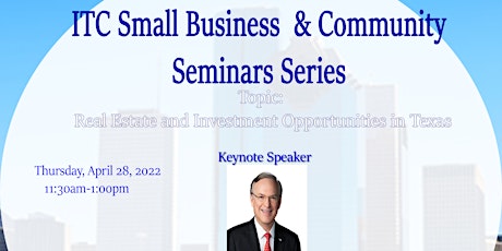 Imagem principal do evento ITC Small Business  & Community  Seminars Series