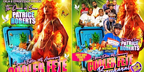 COOLER FETE BACCHANAL 2022 ft PATRICE ROBERTS LIVE IN MONTREAL tickets