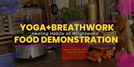 Breathwork, Yoga, and Caribbean Vegan Food Demonstration tickets