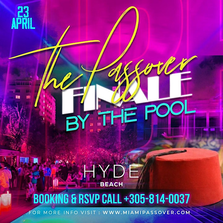 The Passover Finale @ SLS Hyde Beach 4/23 image