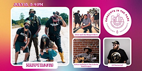 Concerts int he Park ft. Nappy Roots tickets