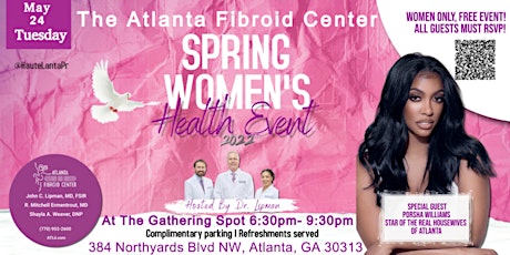The Atlanta Fibroid Center Spring Women’s Health Reception tickets