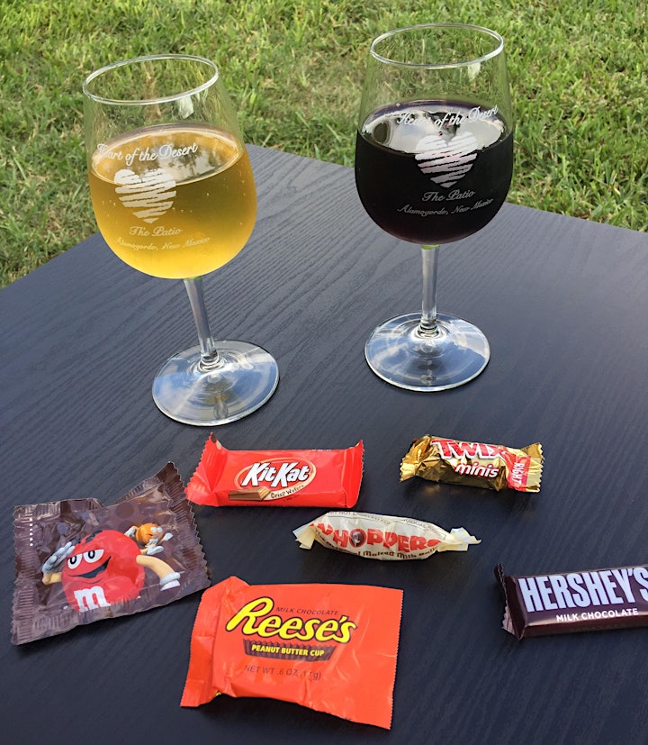 Halloween Candy and Wine image