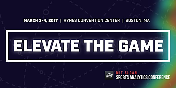 MIT Sloan Sports Analytics Conference 2017