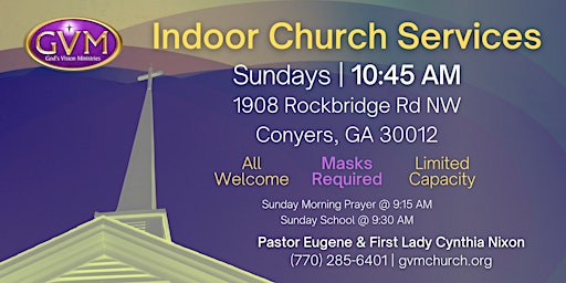 GVM Indoor Church Services