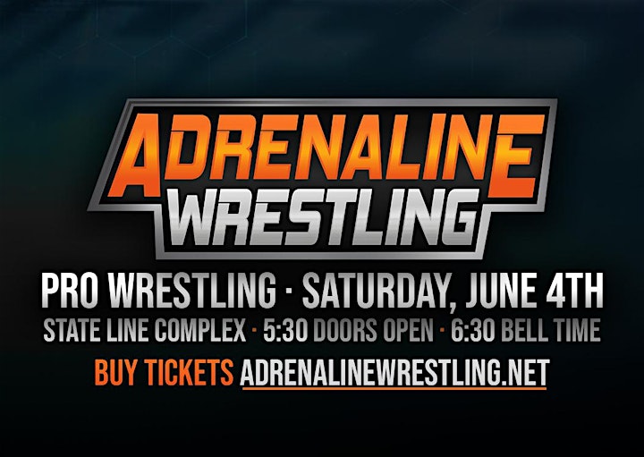 Adrenaline Wrestling Television Taping - Live Pro Wrestling! image