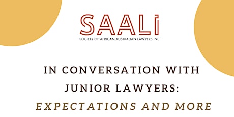In Conversation with Junior Lawyers: Expectations and More primary image