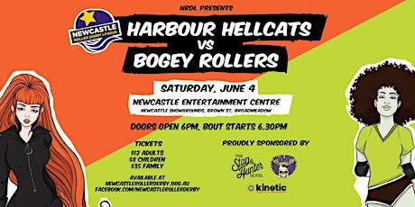 Harbour Hellcats V Bogey Rollers tickets